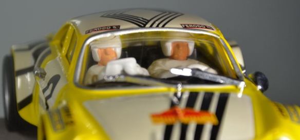 Des pilotes de slot car...