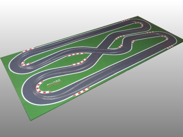 Circuit bois analogique "Sillage Racing", démontable