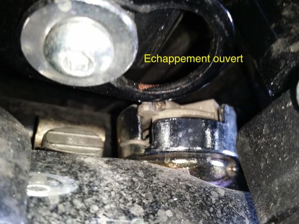 Echappement actif Harley, ouvert